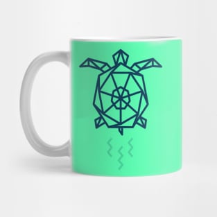 Turtle in the sea Mug